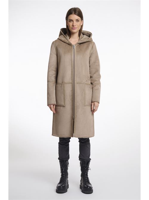 cappotto ova reversibile RINO & PELLE | OVA.7002511TOFFEE